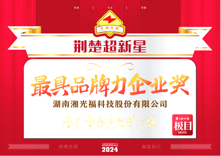 鑫聞  |鑫和綠能湘光福榮獲“2024荊楚超新星”光儲充換行業(yè)大會雙項殊榮！